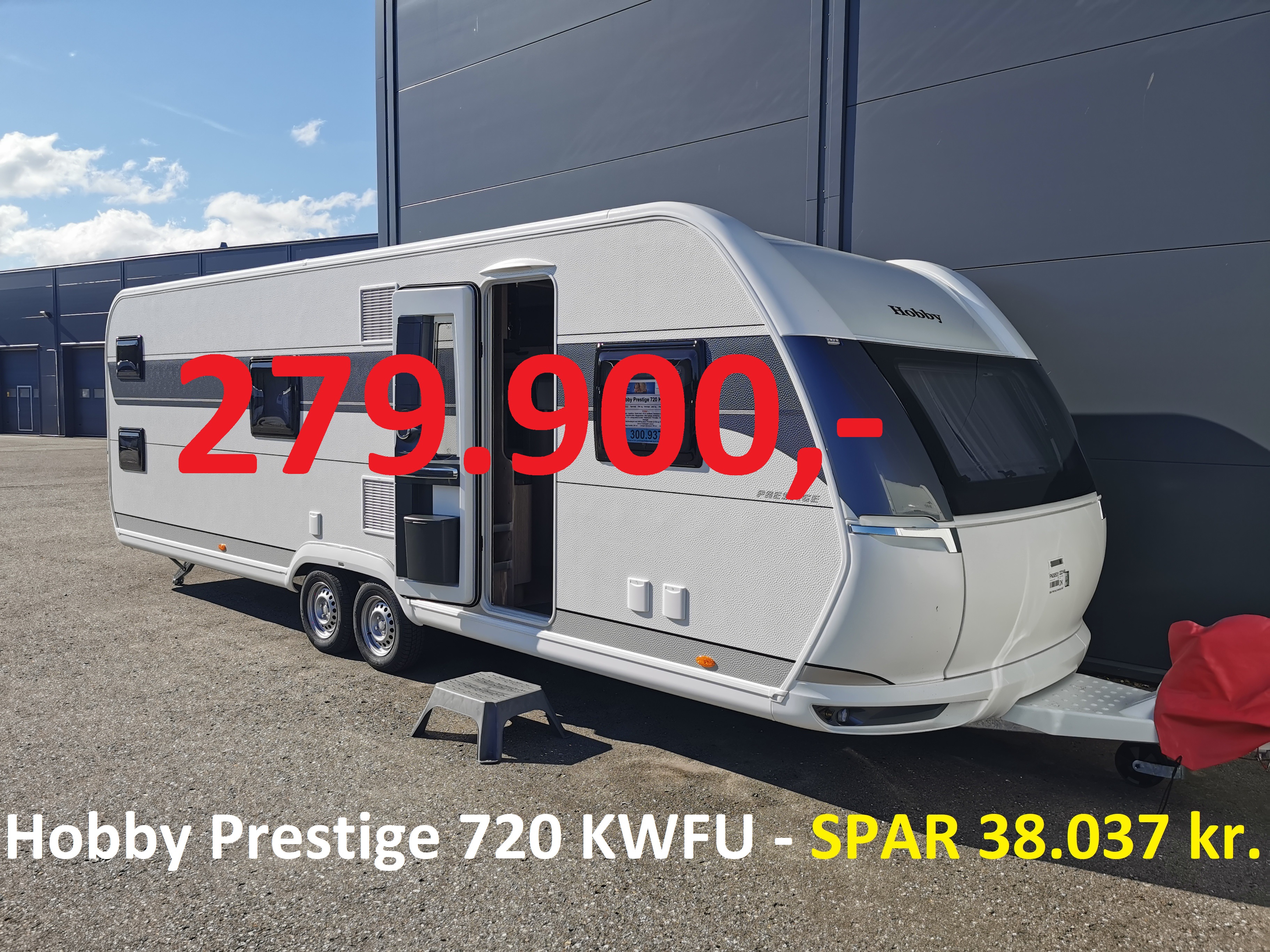 Hobby Prestige 720 KWFU - 38.037 kr.